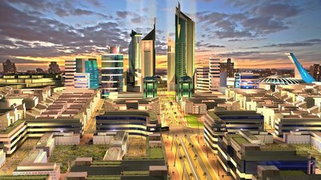 Konza City is an example of the modern country Kenya hopes to project - but will the old forces of corruption sabotage the great leap forward?