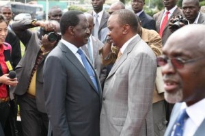 Raila and Odinga