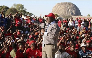 Morgan Tsvangirai has promised to fix the economy if elected