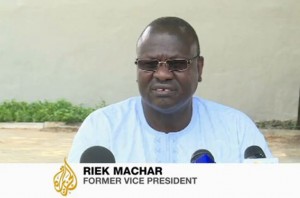 There is a rebellion against Salva Kiir in the SPLA. The SPLA are fed up with Salva Kiir and want him out. - Riek Machar, former vice president  in Aljazeera Interview 