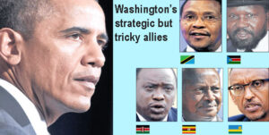 In Kenya, the ICC cases remain key as Uganda and Rwanda refuse to blink. Tanzania seen as Washington’s footprint. TEA Graphic/Photos/FILE