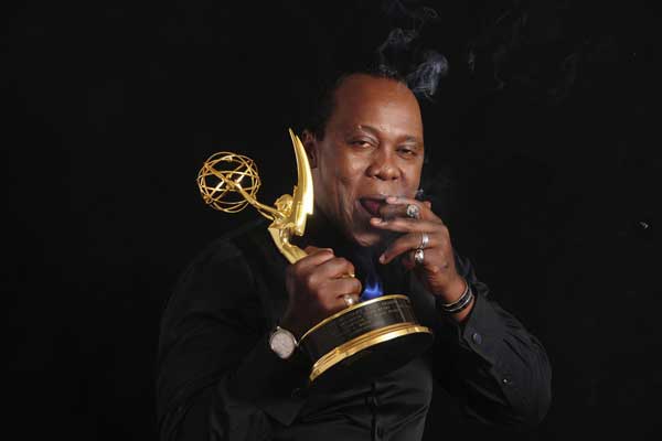 Jeff Koinange celebrates winning his Emmy Award with a cigar. Jeff’s book Through My African Eyes, is poised to enter the realm of Kenyan biographies way up high, on the wings of eagles. PHOTO/COURTESY