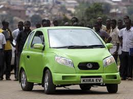 Kiira EV car by Makerere University