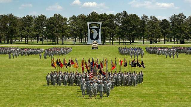 The Army's 101st Airborne Division, based at Fort Campbell, Kentucky, will provide about 700 of the 1,400 troops expected to head to Liberia in October. (Fort Campbell)