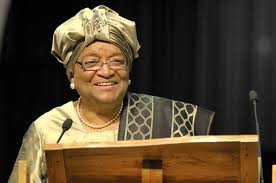 Liberian President Sirleef Johnson, her country has historic bonds with the US