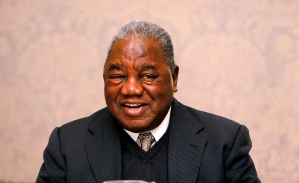 Photo: Boston University Zambian former president Rupiah Banda.