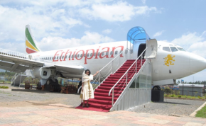Photo: The Reporter The new aircraft hotel and restaurant located in Burayu town, Ethiopia.