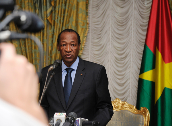 From Yamoussoukro where he has taken refuge, Blaise Compaore says he had to resign in the superior interest of his country and to avoid a bloodbath