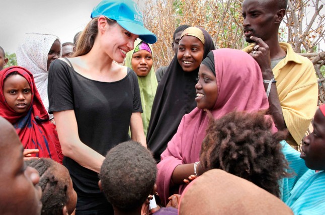 Angelina Jolie in Kenya, 2009