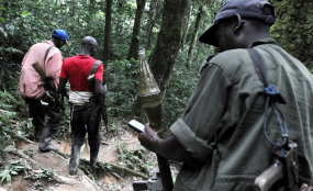Photo: Radio Okapi Rwandan FDLR rebels (file photo).