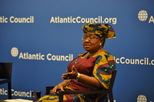 H.E. Ngozi Okonjo-Iweala at the Atlantic Council in October 2014.