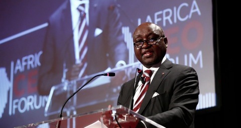 Donald Kaberuka, head of African Development Bank, AfDB.