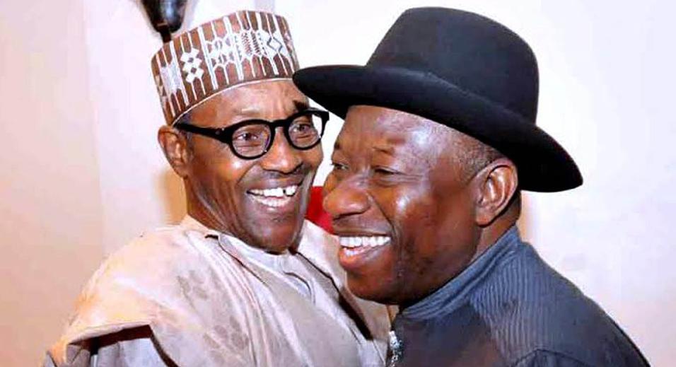 Nigerian President Goodluck Jonathan and presidential candidate Mohammadu Buhari are both using U.S. Democratic political strategists to help their campaigns. | Getty