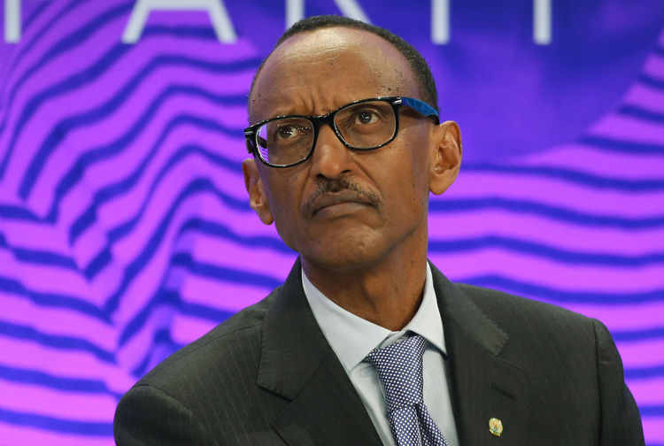 Rwandan President Paul Kagame said he’s “open to going or not going depending on the interest and future” of the country. Photographer: Simon Dawson/Bloomberg
