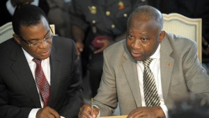 Pascal Affi Nguessan with Former President Gbagbo