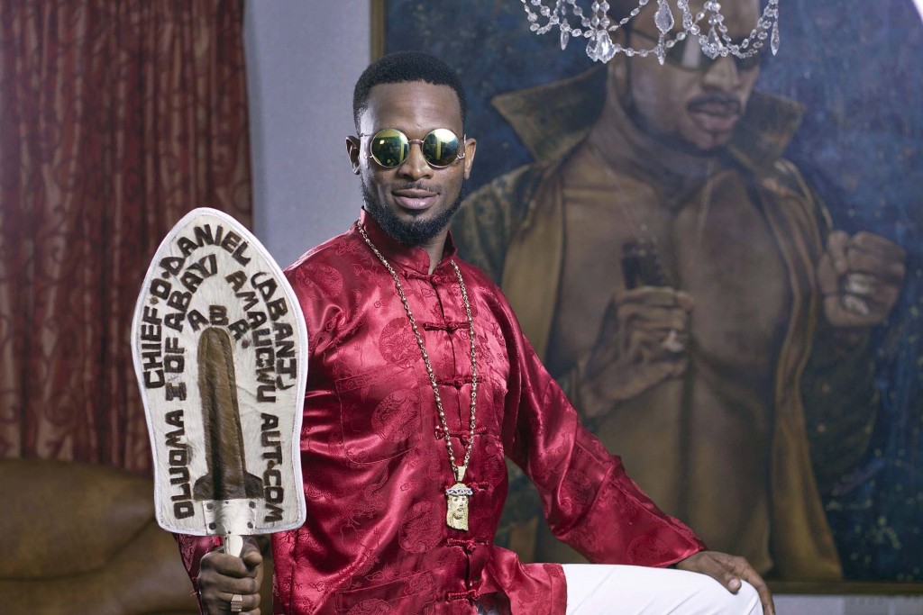 D'banj poses at his home in Lagos Photographer: Paul Odijie/Bloomberg