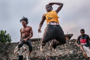 he Street Dance crew rehearses at Yole!Africa, a youth cultural center in Goma, a city in the violence ravaged eastern part of the Democratic Republic of Congo.Natalie Keyssar