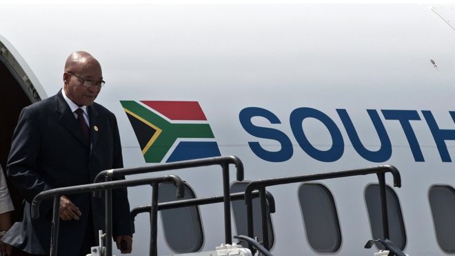 South African President Jacob Zuma has been accused of leading an extravagant lifestyle