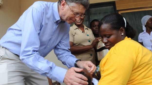 Bill Gates has funded health and development programmes in Africa - no-one begrudges his private jet