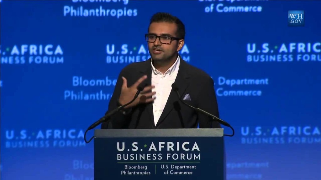 Ashish J. Thakkar speaking at a Business Forum in Washington,DC
