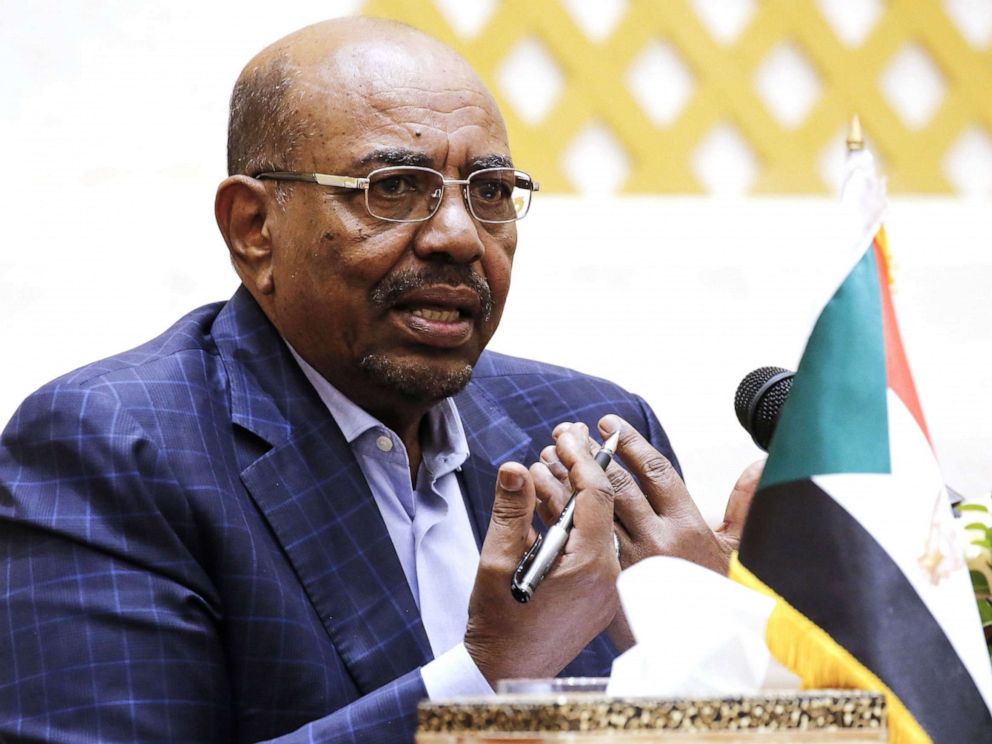 Omar al-Bashir of Sudan was recently deposed
