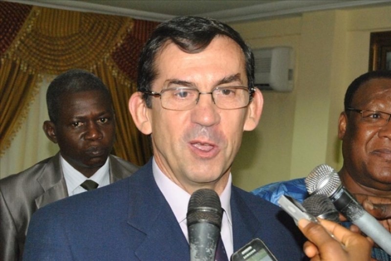 French ambassador to Cameroon Gilles Thibault