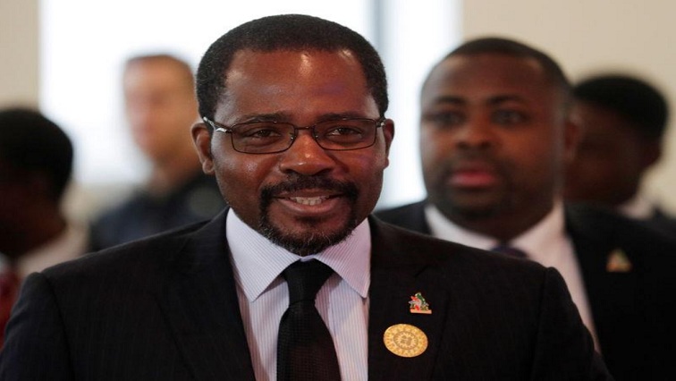 Minister of Mines and Hydrocarbons, Gabriel Mbaga Obiang Lima. Photo credit :SABC News Reuters