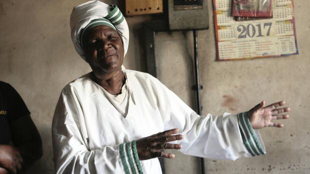 Grandmother Esther Zinyoro Gwena claims to be guided by the holy spirit.Photo credit:Africans Live