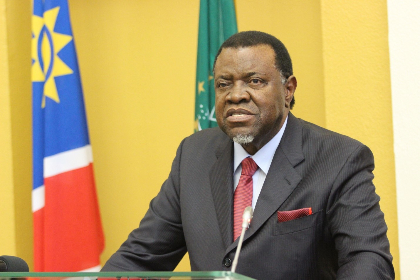Several figures close to Namibian President Hage Geingob were filmed discussing the laundering of political contributions