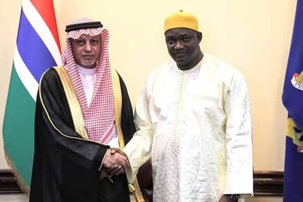 Muslim World League Delegation with President Barrow at State House