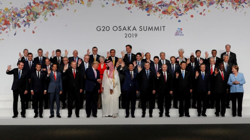 The G20 Summit 2019 in Osaka, Japan .Photo Reuters