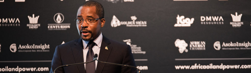 Minister of Mines and Hydrocarbons Gabriel Mbaga Obiang Lima