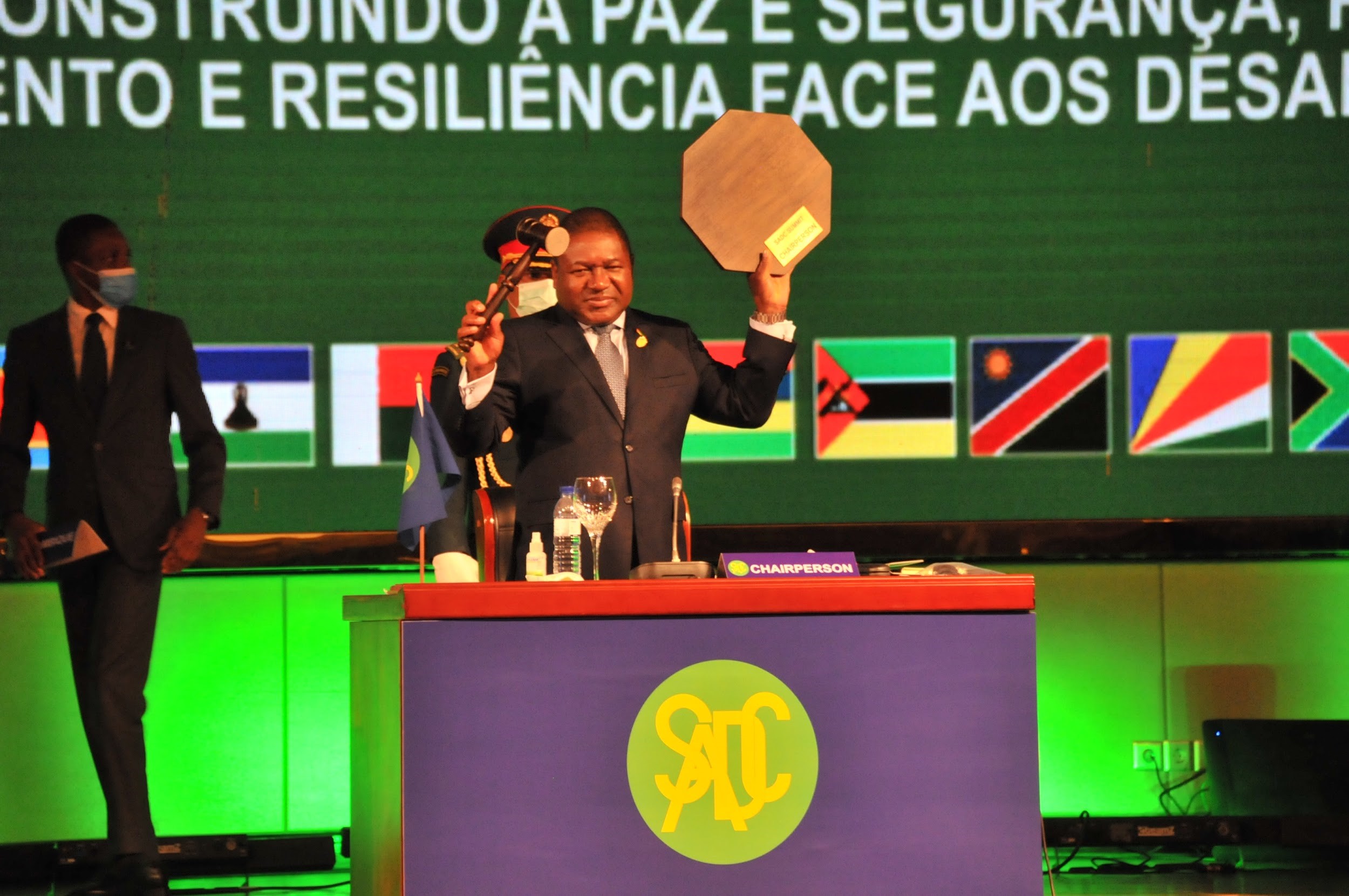 Mozambican President Filipe Nyusi