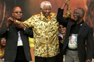 Zuma,Mandela and Mbeki