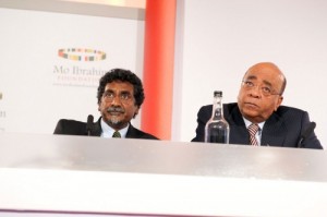 Jay Naidoo and Mo Ibrahim