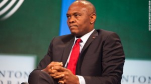 Nigerian businessman Tony Elumelu is the founder and chairman of Nigeria-based investment company Heirs Holdings.