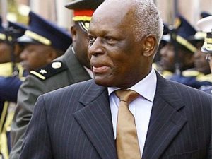 Angolan President Eduardo Dos Santos