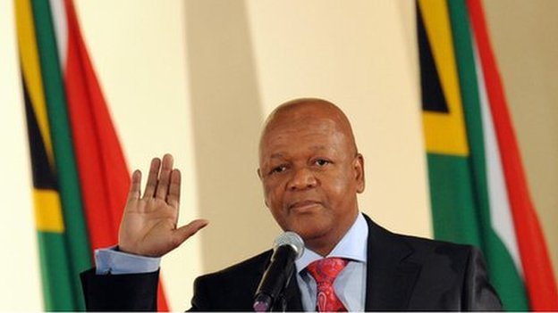 South Africa's Justice Minister Jeff Radebe says the Rwandans violated their diplomatic status