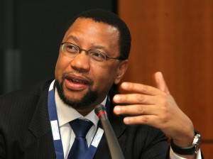 Photographer: Hannelore Foerster/Bloomberg Phuthuma Nhleko, chairman of MTN Group Ltd.