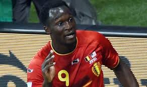 Belgiums forward Romelu Lukaku