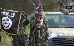 Boko Haram leader Abubakar Shekau appears on a video obtained by AFP on October 2, 2014 (AFP Photo/)