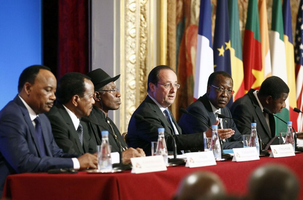 Paris Summit for safety in Nigeria  AT  The Elysee Palace