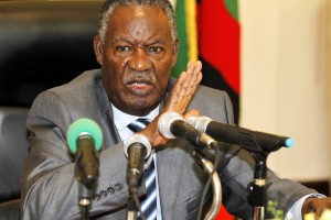 Zambian President Michael Sata came to power after winning the 2011 election on a promise to tackle corruption, lower taxes and create jobs (AFP Photo/Joseph Mwenda)