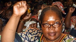 Joyce Mujuru was once a staunch ally of Mr Mugabe