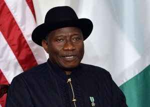 Nigerian President Goodluck Jonathan's supporters have pooled resources to stump up $132,000 for presidential nomination form (AFP Photo/Jewel Samad)