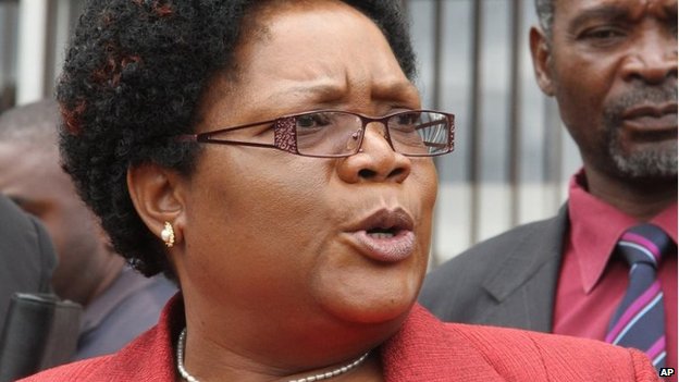 Vice-President Joyce Mujuru - part of the political elite - was the target of some of Mrs Mugabe's attacks