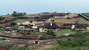 Mr Malema has condemned President Jacob Zuma's controversial homestead