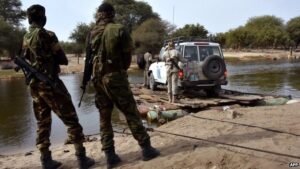 Chadian forces have beefed up their presence around Lake Chad, on the border with Nigeria