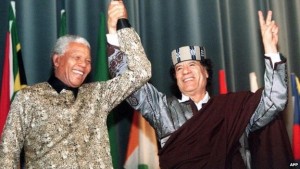 South Africa brokered a deal between Libyan Leader Muammar Gaddafi and his Western foes