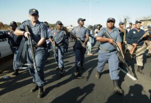 Violence against foreign business owners in South African townships -- many of them Somalis -- has seen at least 80 shops looted in the past month, with more than 200 people arrested for theft and public violence (AFP Photo/Alexander Joe) 